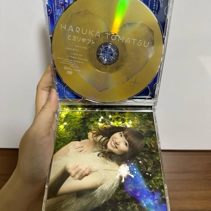 (J3) Japanese CD + DVD OST Sword Art Online - Hikari Gift by Haruka Tomatsu