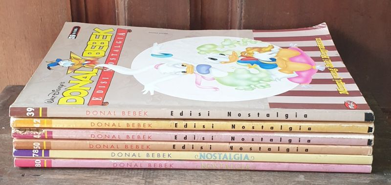 Komik Donal Bebek Nostalgia 6 Buku+ Paman Gober 5 Buku. Albert Rian