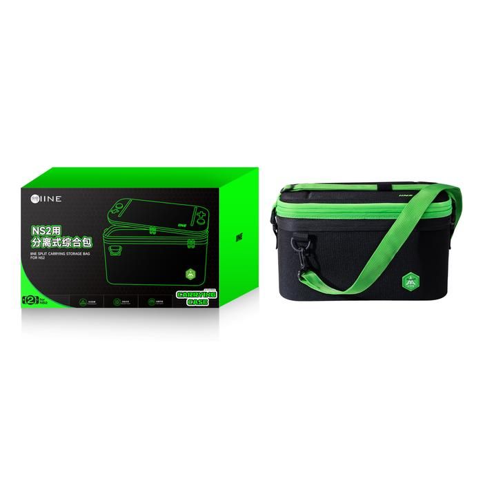 IINE 2in1 Split Carrying Storage Bag Tas Pokemon Z-A for Nintendo Switch 2 NS2 NSW2 L1226