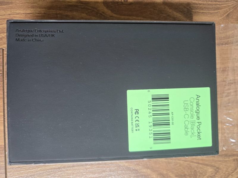 Analogue Pocket Black Edition