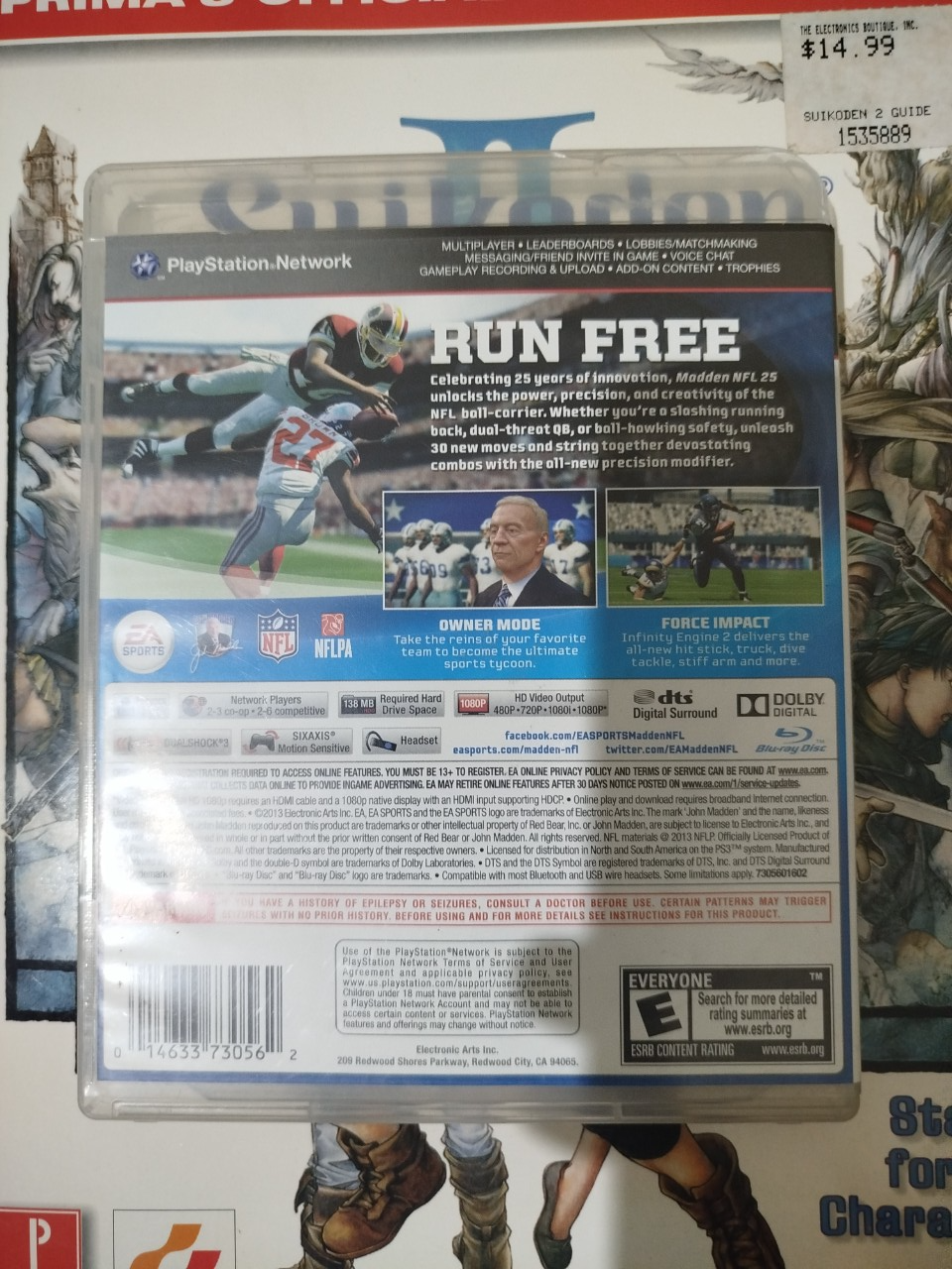 Bd Ps3 Madden 25