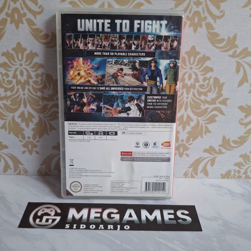 Jump Force Deluxe Edition Nintendo Switch - Second/Bekas