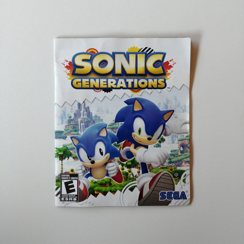 PS3 - Sonic Generations (2ND/R1)