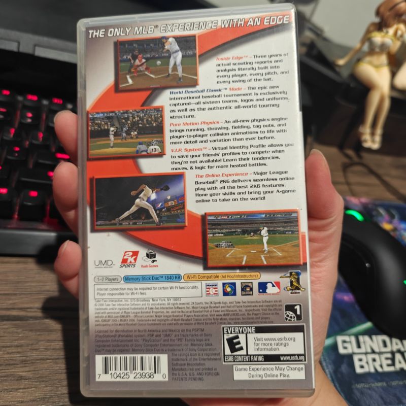 PSP Game Major League Baseball 2k6