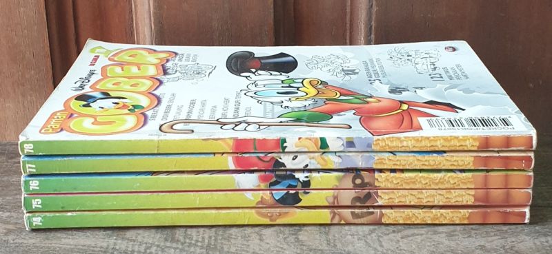 Komik Paman Gober Total 15 Buku. Ian Audrey Tanoni