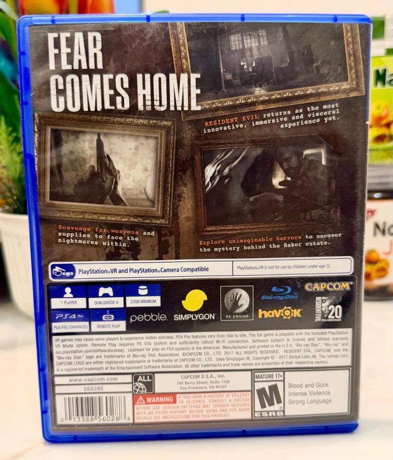 190. Kaset BD PS4 - Resident Evil VII  Biohazard - Aditya Ghifar