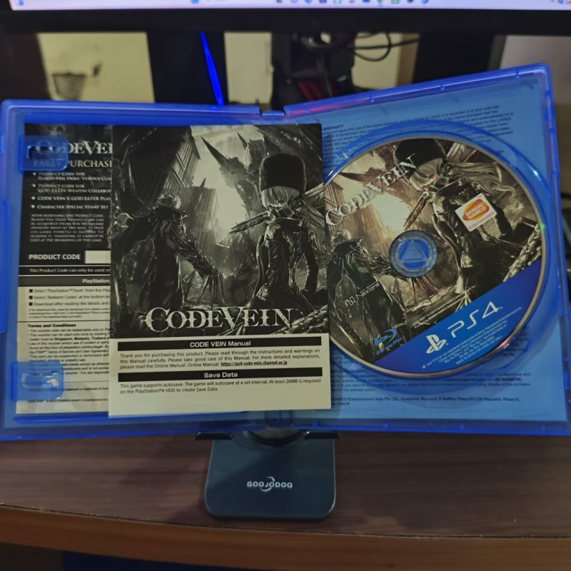 Game PS4 Lelang GAP 605 Code Vein