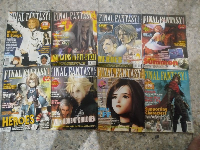 Final fantasy world+ pin up