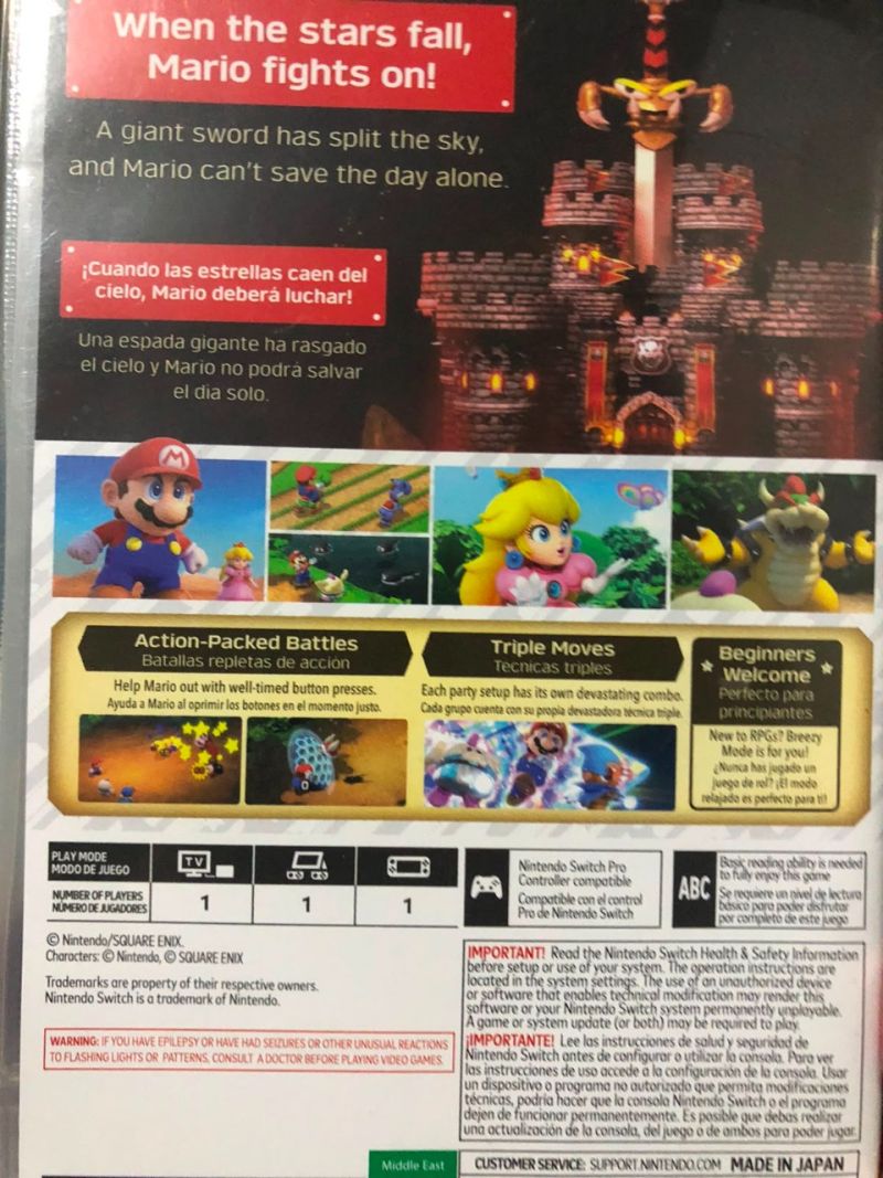 Switch - Mario RPG