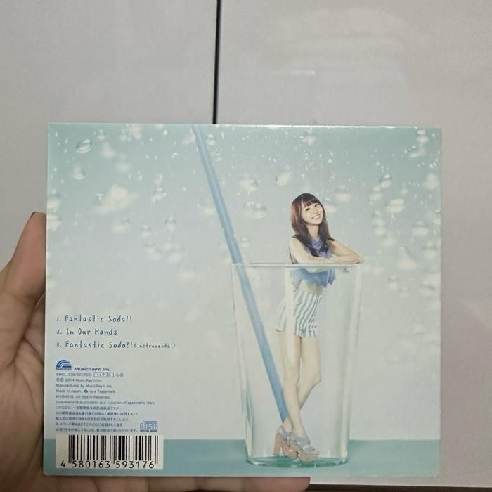 (I3) Japanese CD Music Haruka Tomatsu - Fantastic Soda