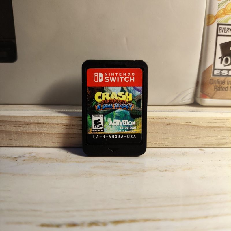 Kaset Switch Crash Bandicoot Nsane Trilogy PURE USA