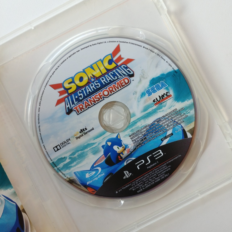 PS3 - Sonic & All-Stars Racing Transformed (Bonus Edition) [2ND/R3]