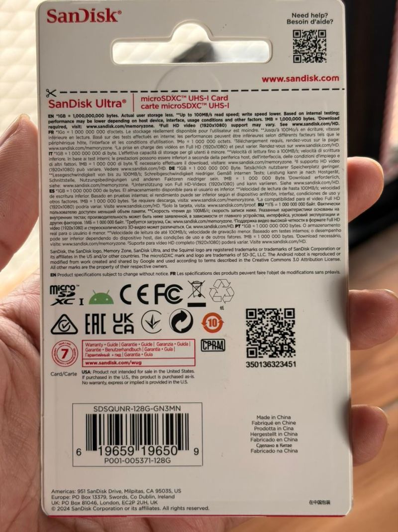 98 Sandisk Ultra 128GB Garansi Resmi Datascript - Steady Cia 275