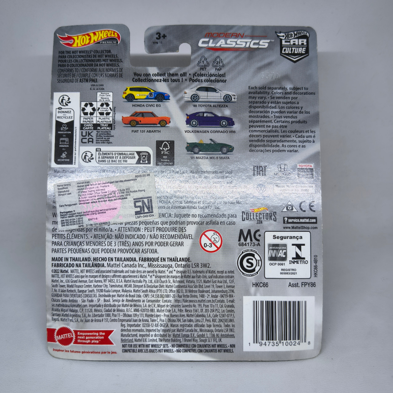 275 Hot Wheels Premium Modern Classics 98 Toyota Altezza - Agung Laksana Dharmantara
