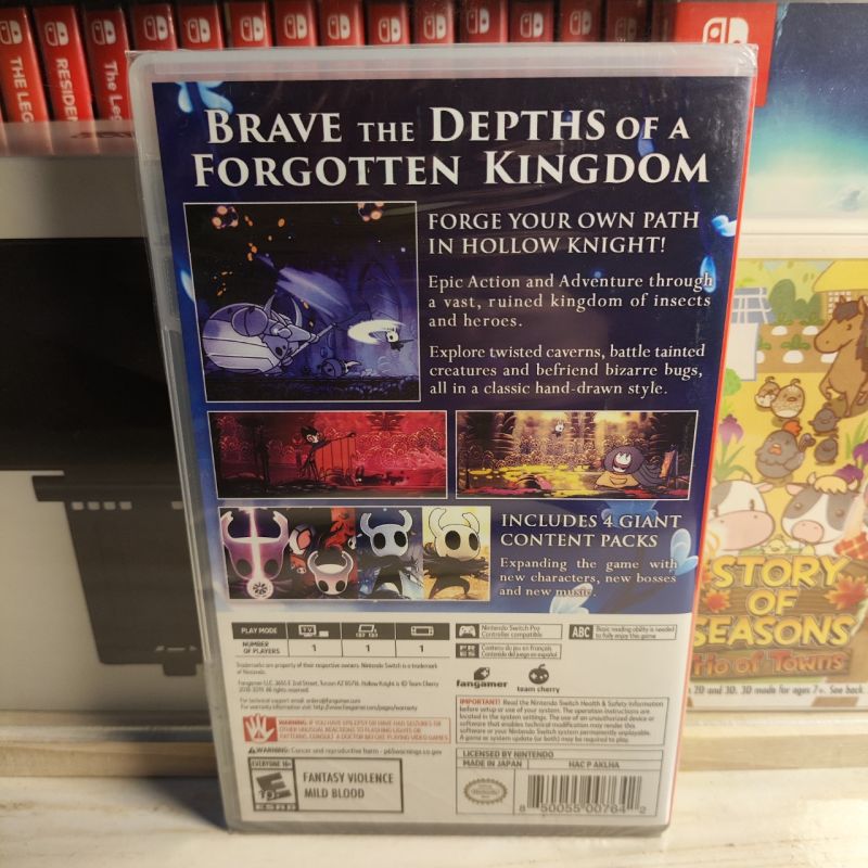 Kaset Switch HollowKnight PURE USA (NEW!!!)