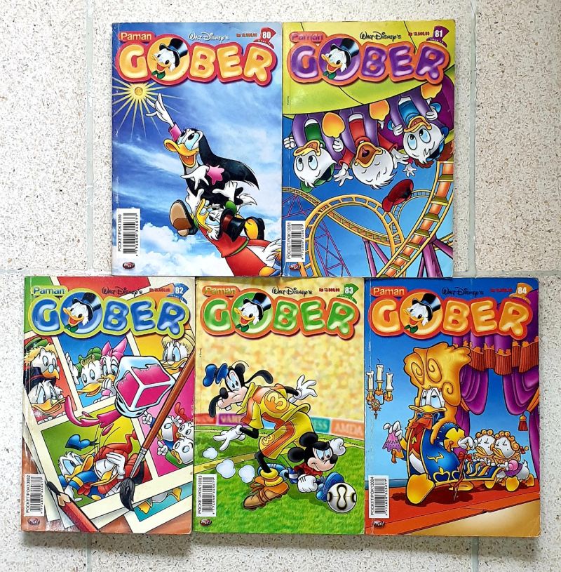 Komik Paman Gober Total 15 Buku. Ian Audrey Tanoni
