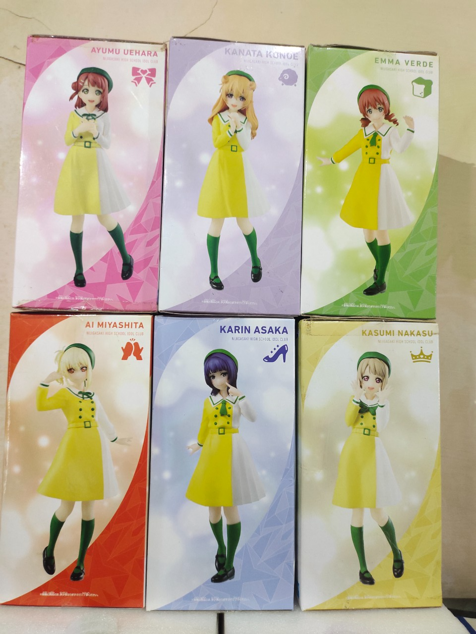 Paket Banpresto Figure Love Live Nijigasaki