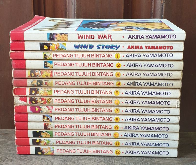 Komik Pedang Tujuh Bintang 1-12 Tamat + Wind War + Wind Story. Adidaya Putra