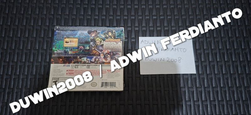 Nintendo 3DS - Etrian Odyssey 2 Untold The Fafnir Knight - Limiten Edition