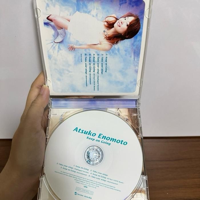 (B3) Japanese CD OST Captain Tsubasa : Road to 2002 - Keep on Going by Atsuko Enomoto