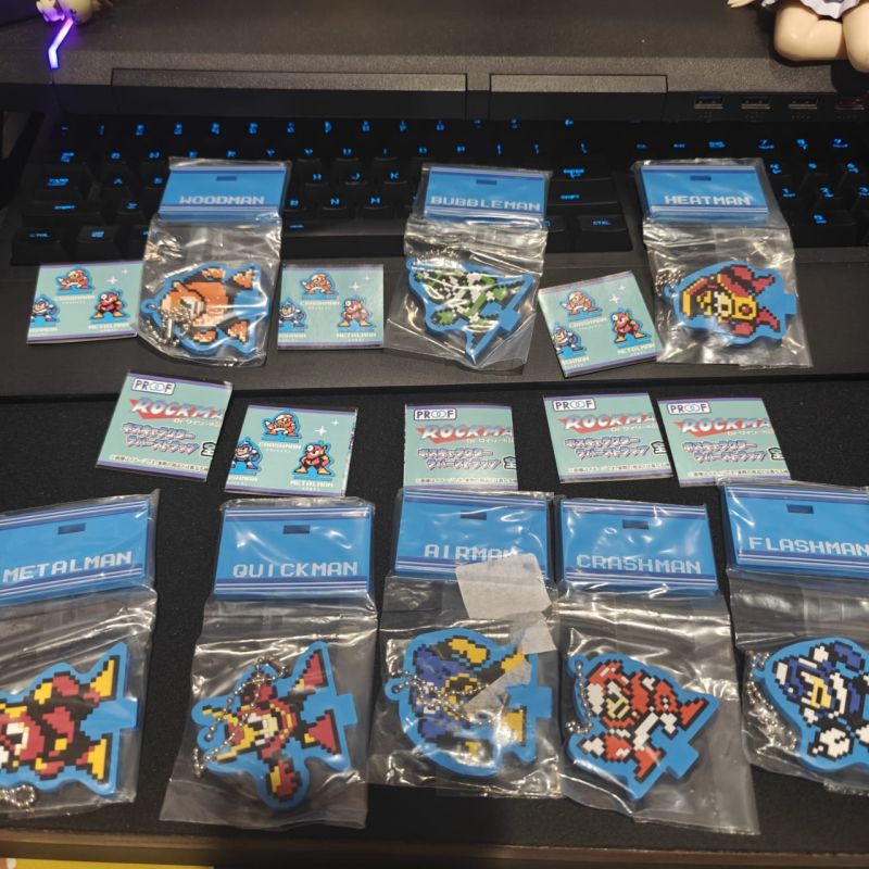Rubber Strap Megaman 2 Boss Character