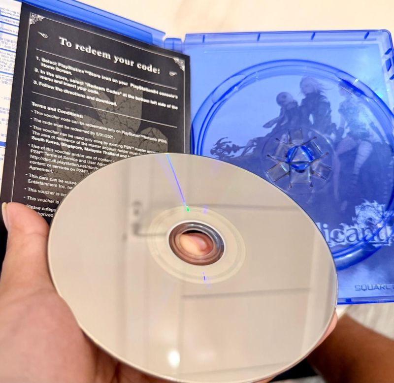 187. Kaset BD PS4 - Nier Replicant - Fahrur Ahmad