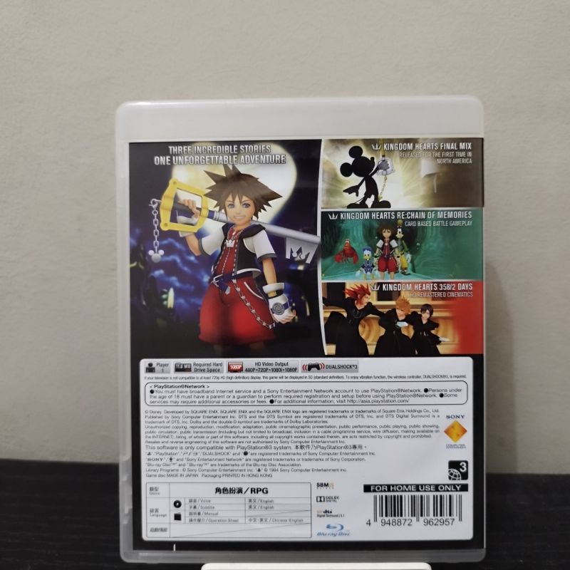 Kaset PS3 kingdom heart & WrestleMania - Asep Irawan