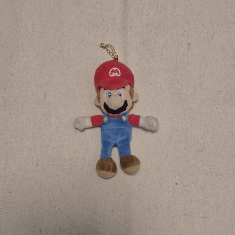 Super Mario Plush Keychain Jakks