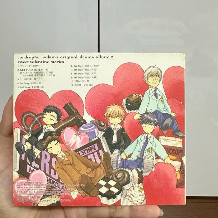 (C6) Japanese CD Music Cardcaptor Sakura Original Drama Album 2 ~Sweet Valentine Stories