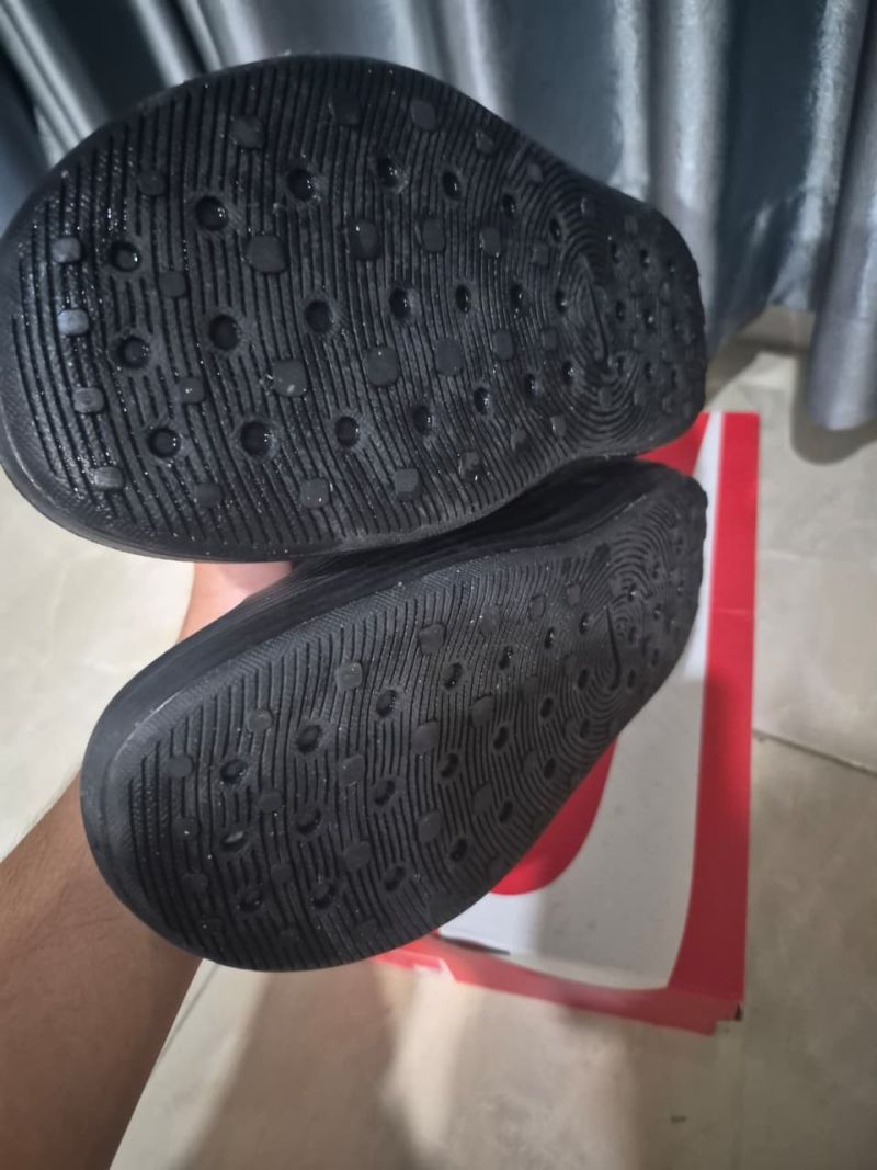 NIKE REACTX REJUVEN8 SLIDE BLACK