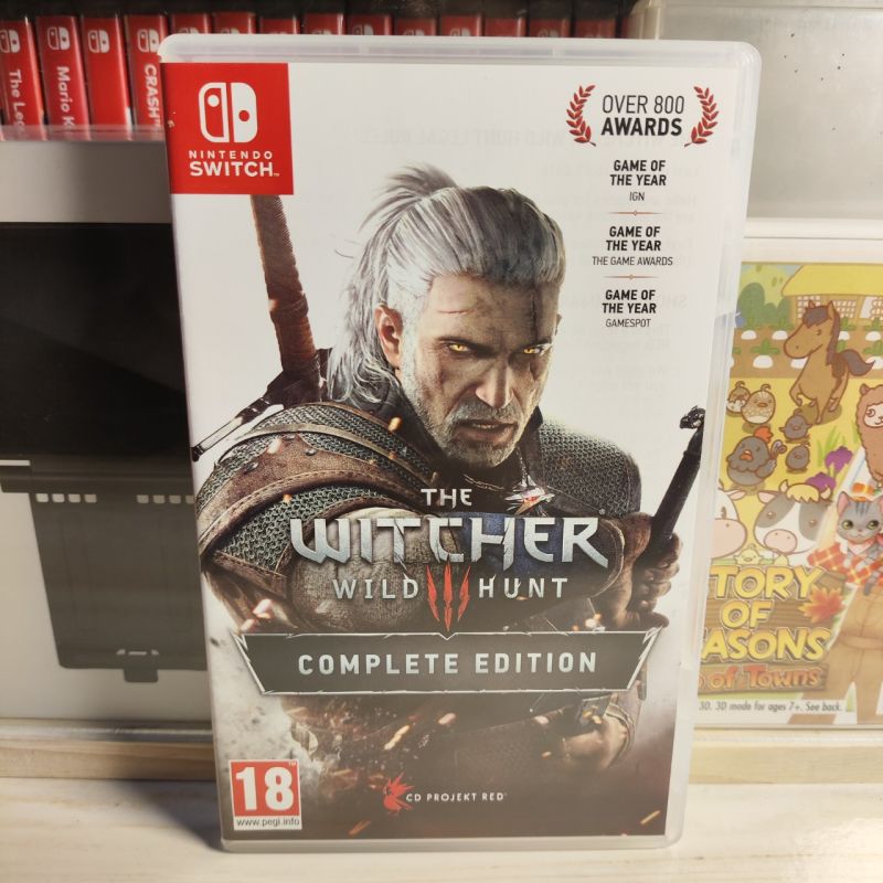 Kaset Switch The Witcher 3 Complete Edition EUR