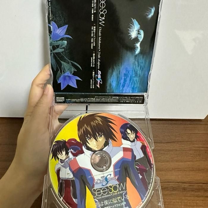 (E3) Japanese CD OST Mobile Suit Gundam SEED Destiny - See Saw by Chiaki Ishikawa x Yuki Kajiura