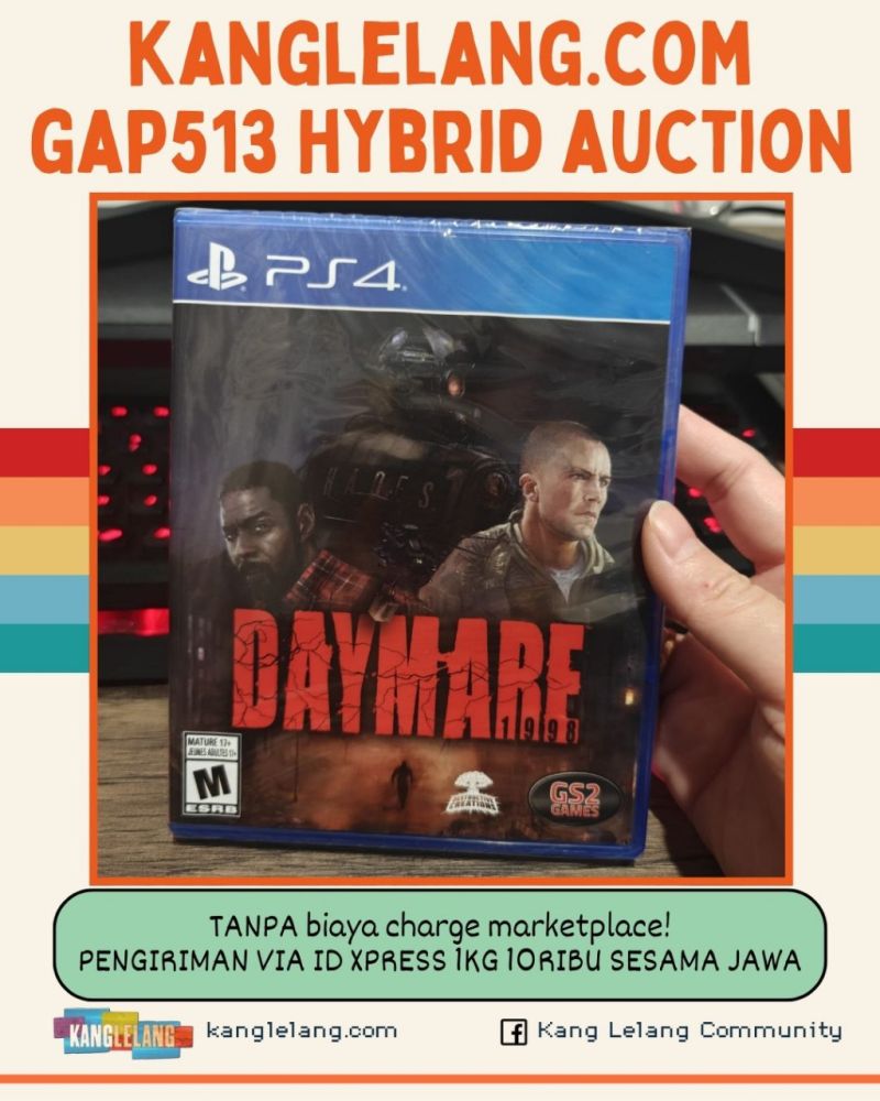 [HYBRID AUCTION] NEW SEALED PS4 Game Daymare 1998