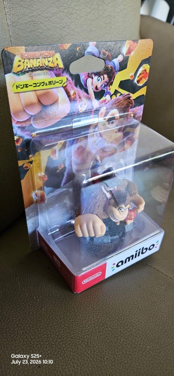 Amiibo Donkey Kong Bananza new segel