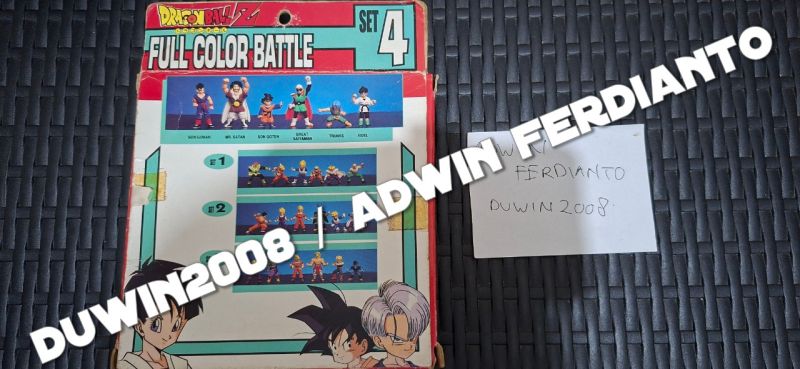 Figure - Bandai Dragon Ball Z Full Color Battle Set 4