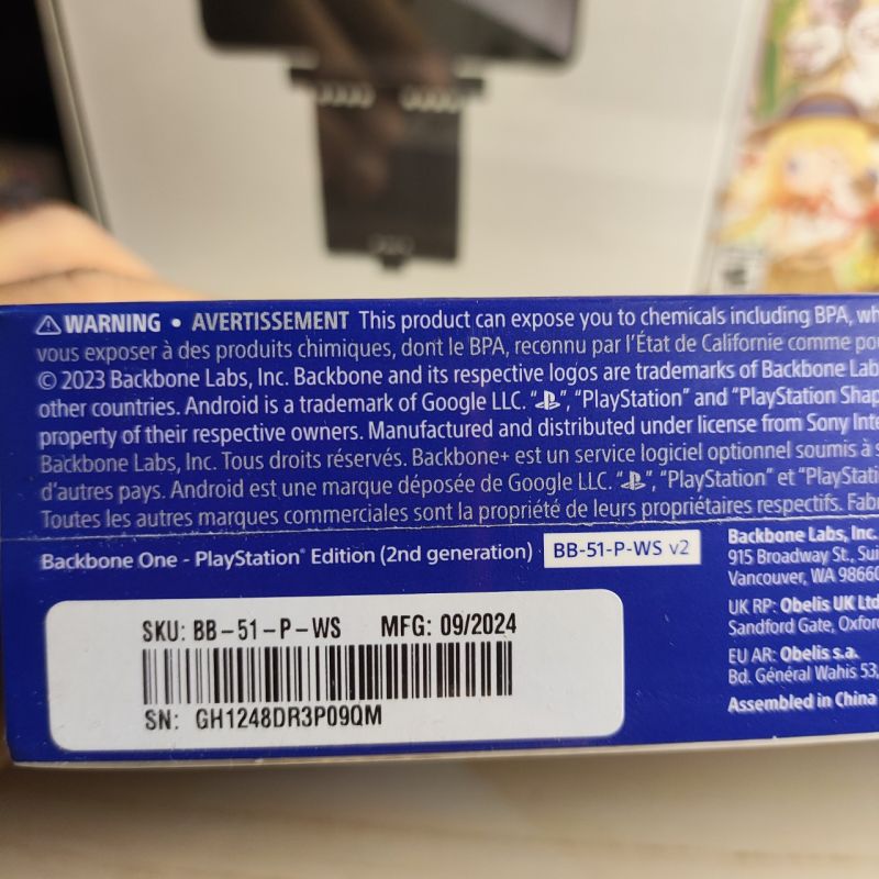 Backbone One Playstation Edition USB C 2nd Gen NEW SEALED