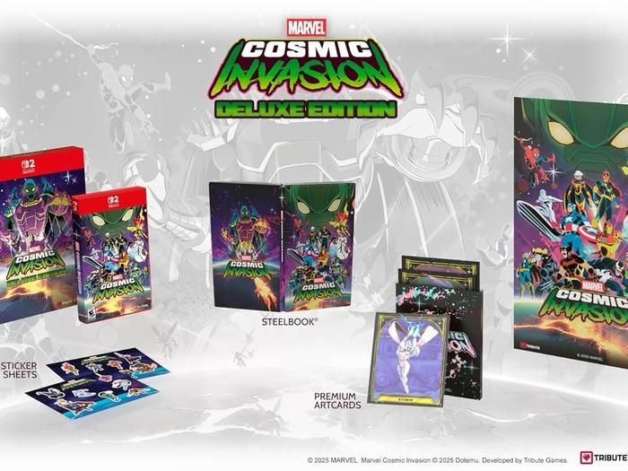 Marvel Cosmic Invasion Deluxe Edition Game Cart USA Version - Nintendo Switch 2 NS2