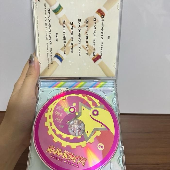 (D6) Japanese CD + BD OST Toys Drive - Overdrive by Milky Holmes
