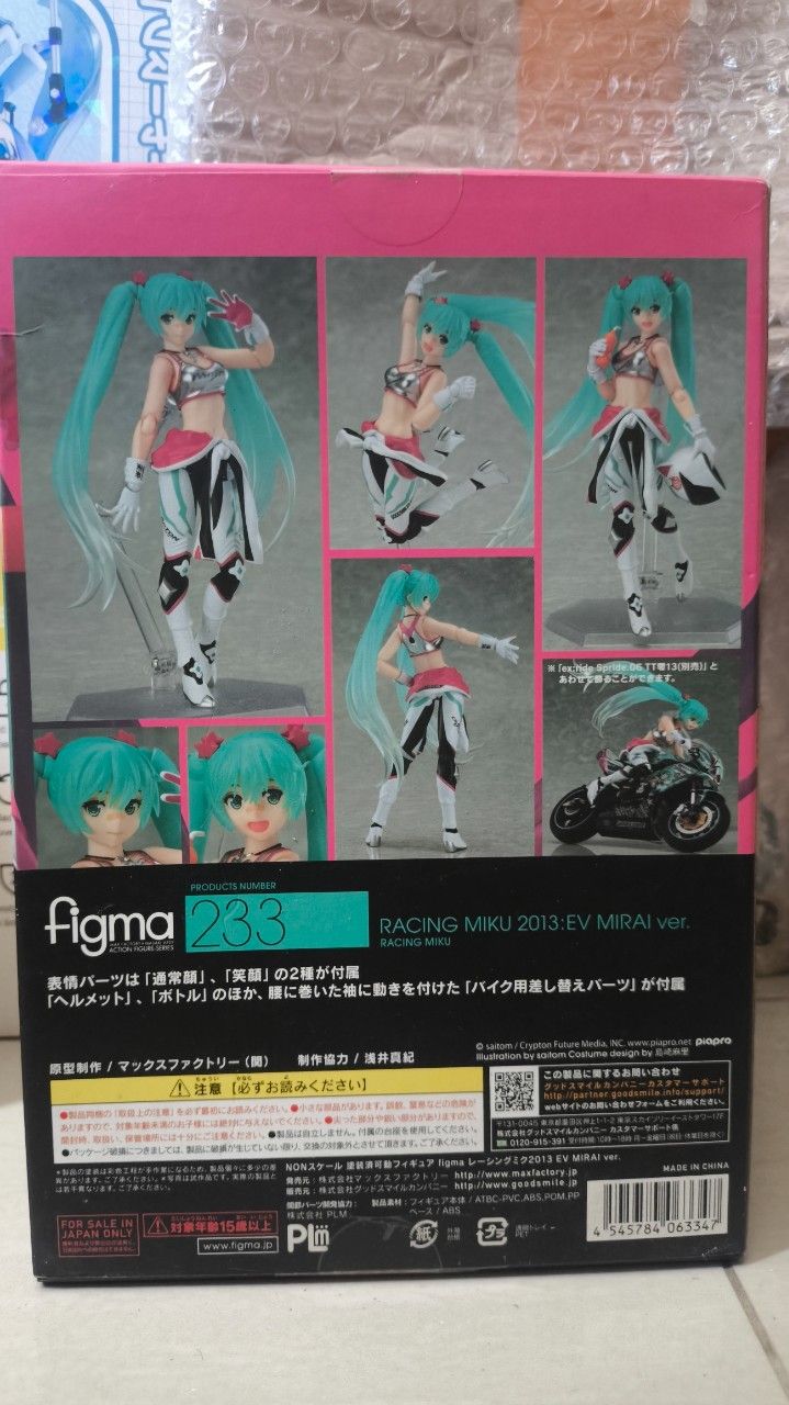 Figma Racing Miku 2013 EV Mirai Ver By Max Factory