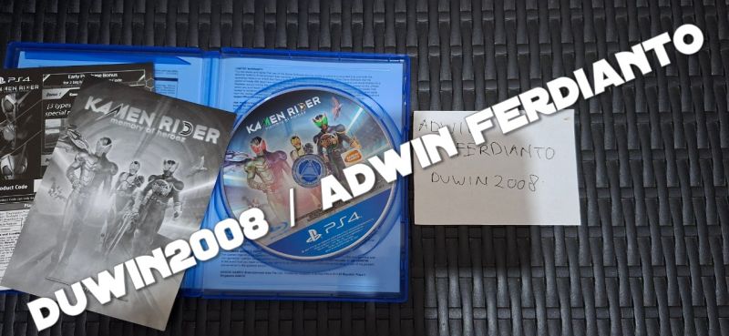 PS4 Playstation 4 - Kamen Rider Memory Of Heroez