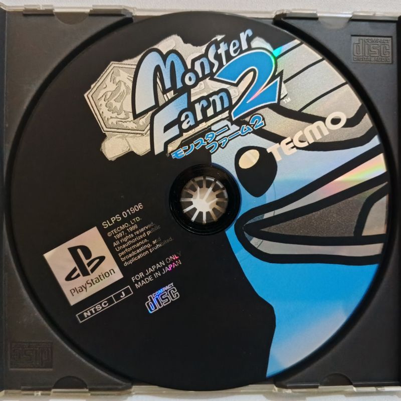 Game PS1 - Monster Farm 2 NTSC-J Japan Original