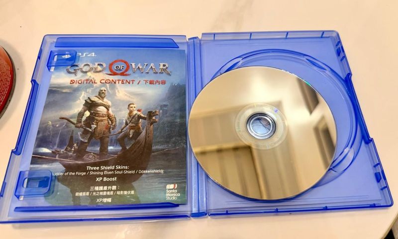 189. Kaset BD PS4 - God Of War - Hanzalah Rizqi