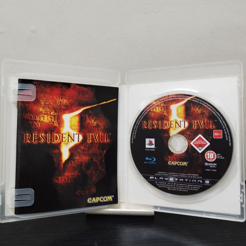 Kaset PS3 resident evil 5 - SalimDoang