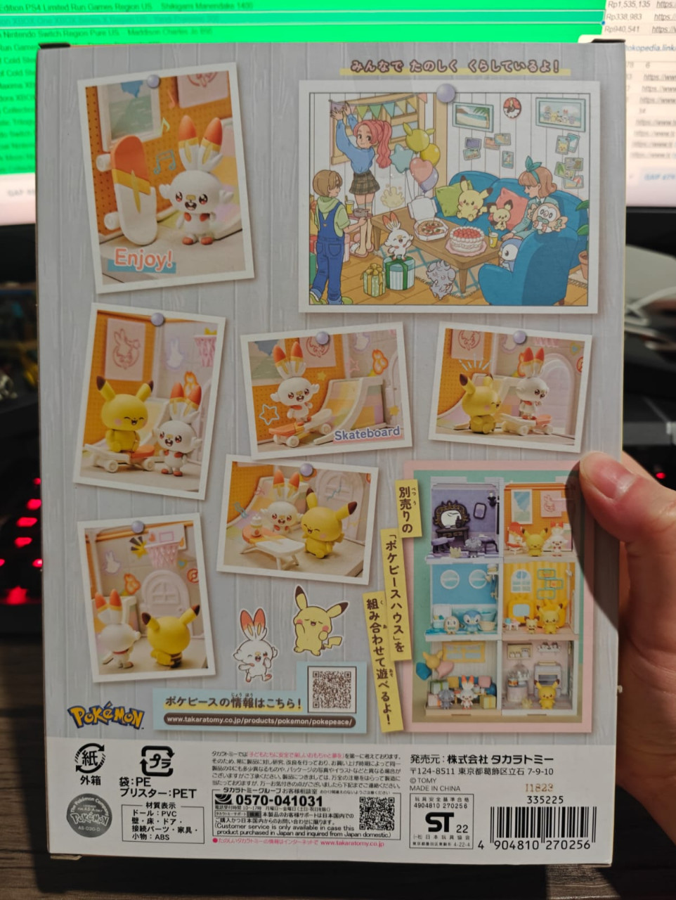 Pokepeace House Takara Tomy New Sealed Studio
