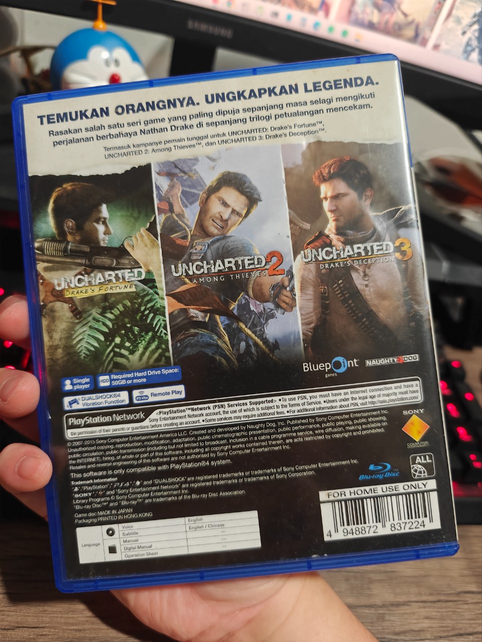 PS4 Game Uncharted Collection