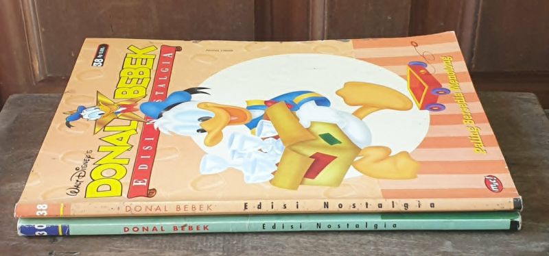 Komik Donal Bebek Edisi Nostalgia. Total 4 Buku. Nope Gromikora