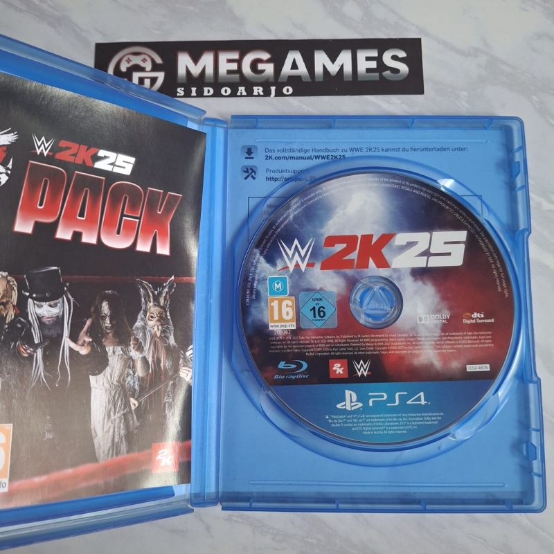 Kaset BD PS4 W2K25 - Second/Bekas