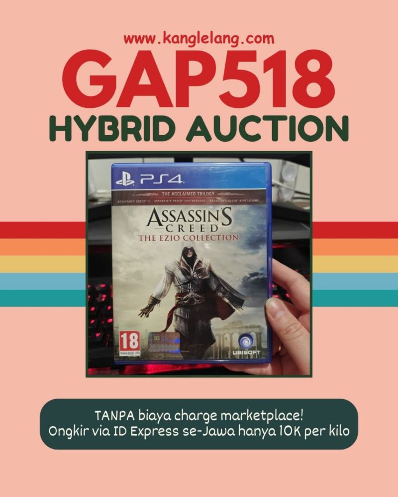 [HYBRID AUCTION] PS4 Game Assasin Creed The Ezio Collection