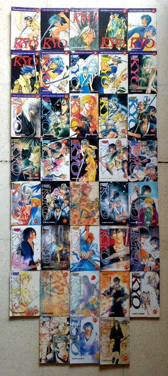 Komik Samurai Deeper Kyo 1-38 Tamat. Samuel Zwagery II