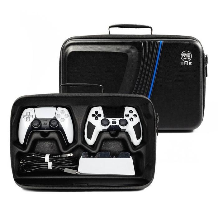 Iine Protective Carrying Storage Bag Case For PS5 Slim Playstation 5